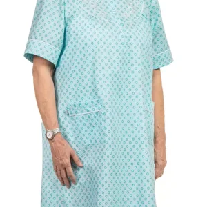 Robe de Nuit Adaptée Style 1-2852  Couleur Jade