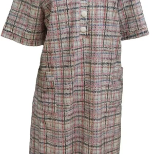 Robe Adaptée à Collet Style 1-4004 -Blanc/Rose-