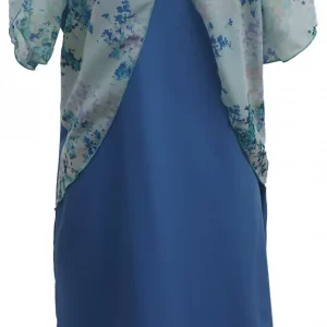 Robe Adaptée à Boléro Style 1-4850 Couleur Bleu