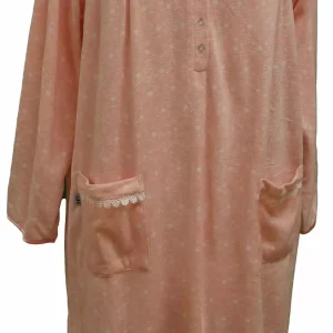 Robe de Nuit Adaptée Style 2-2073 Corail