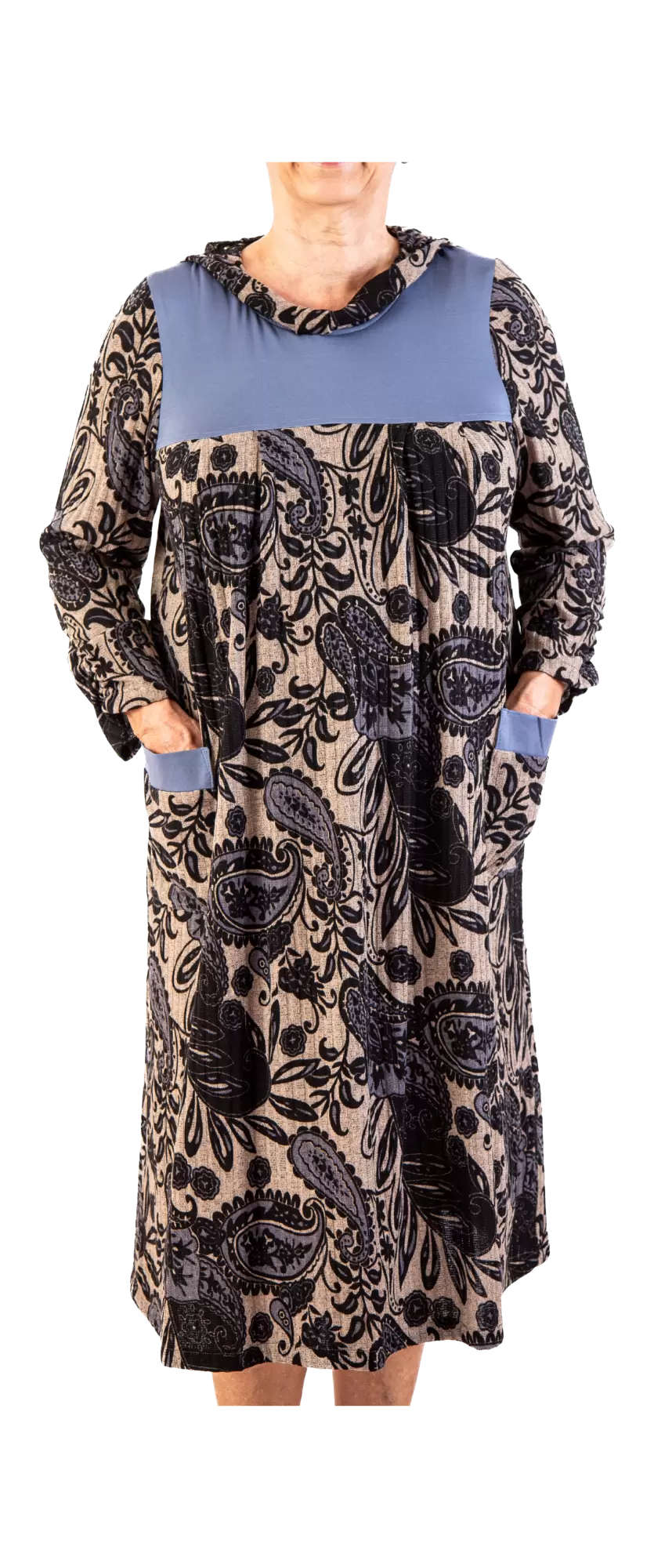 Robe Adaptée 2-4001 Bleu