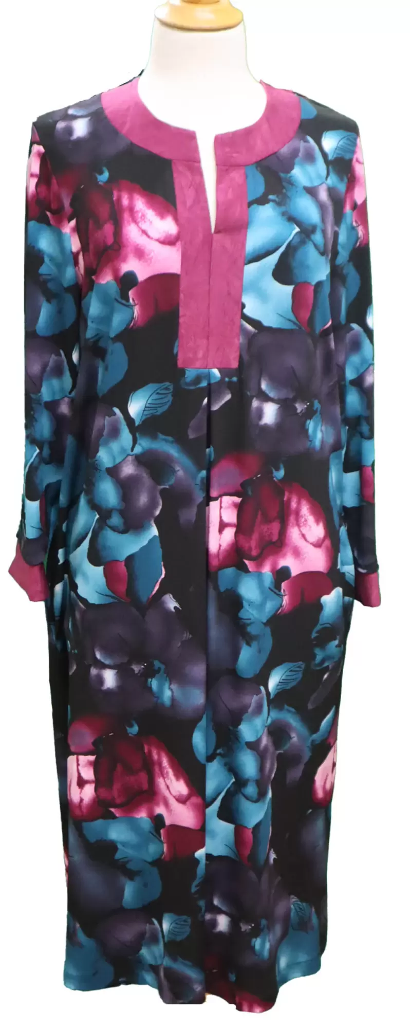 Robe Adaptée 2-4701 -IMPRIMÉ VIOLET