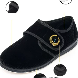 Pantoufles pour Homme Noir