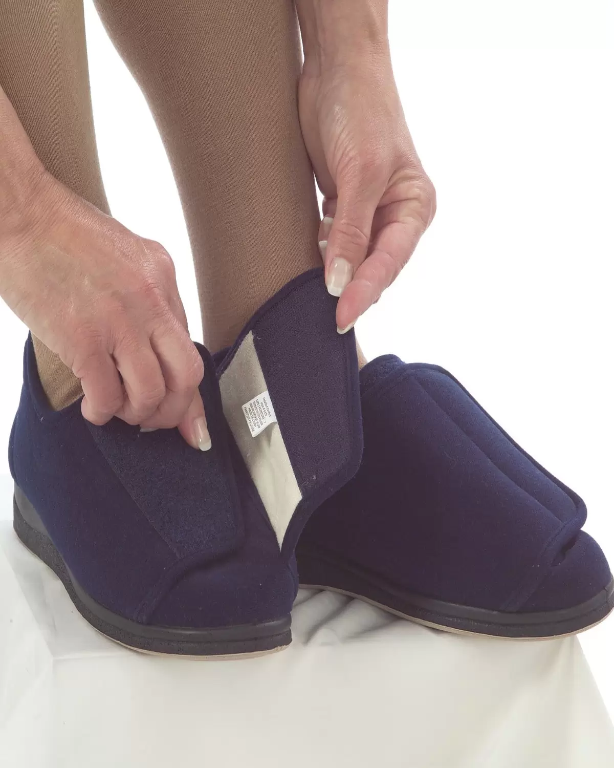 Pantoufles Unisexe Marine – Image 3