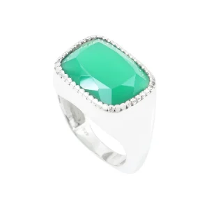 Bague Daya Onyx Vert