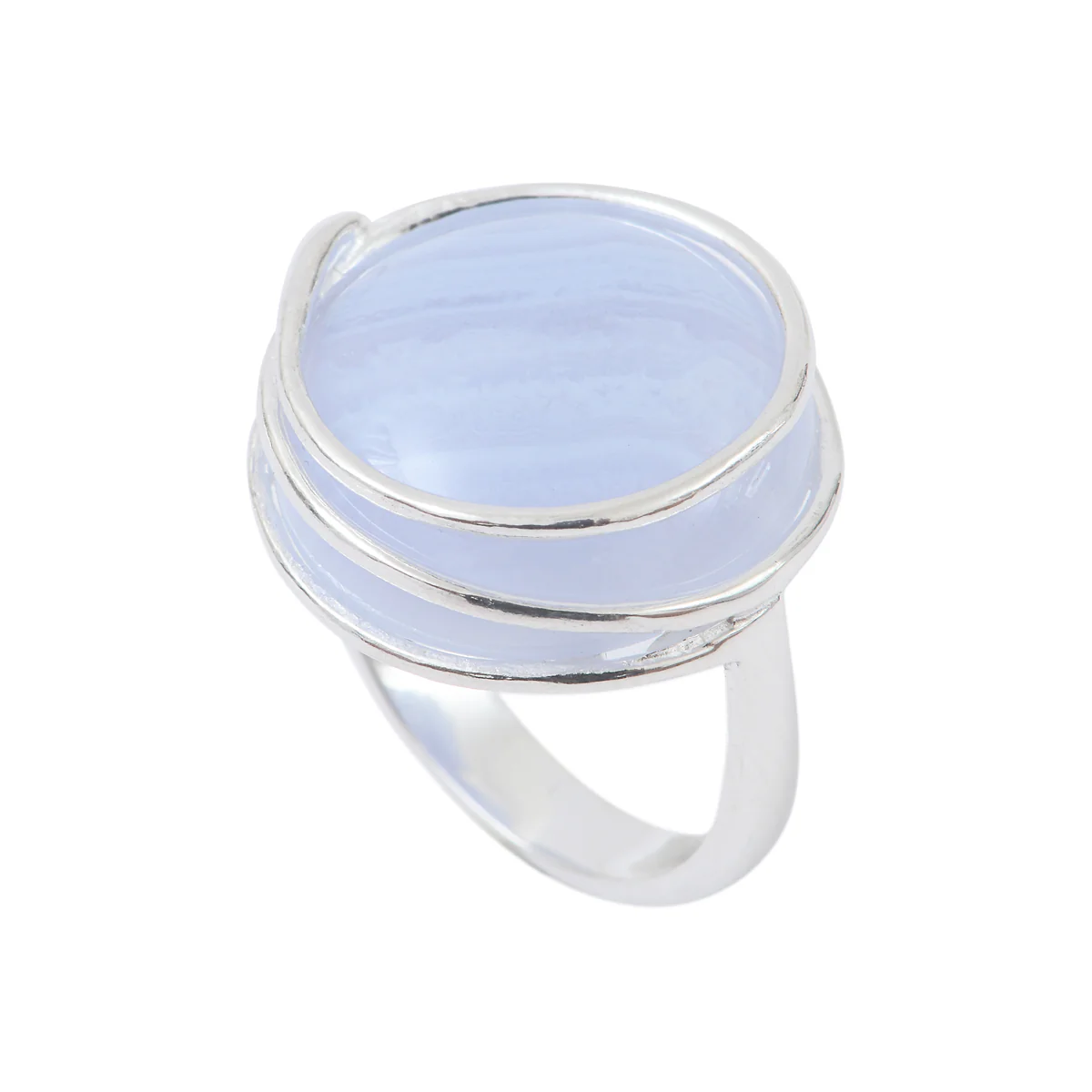 Bague Tourbillon Calcédoine