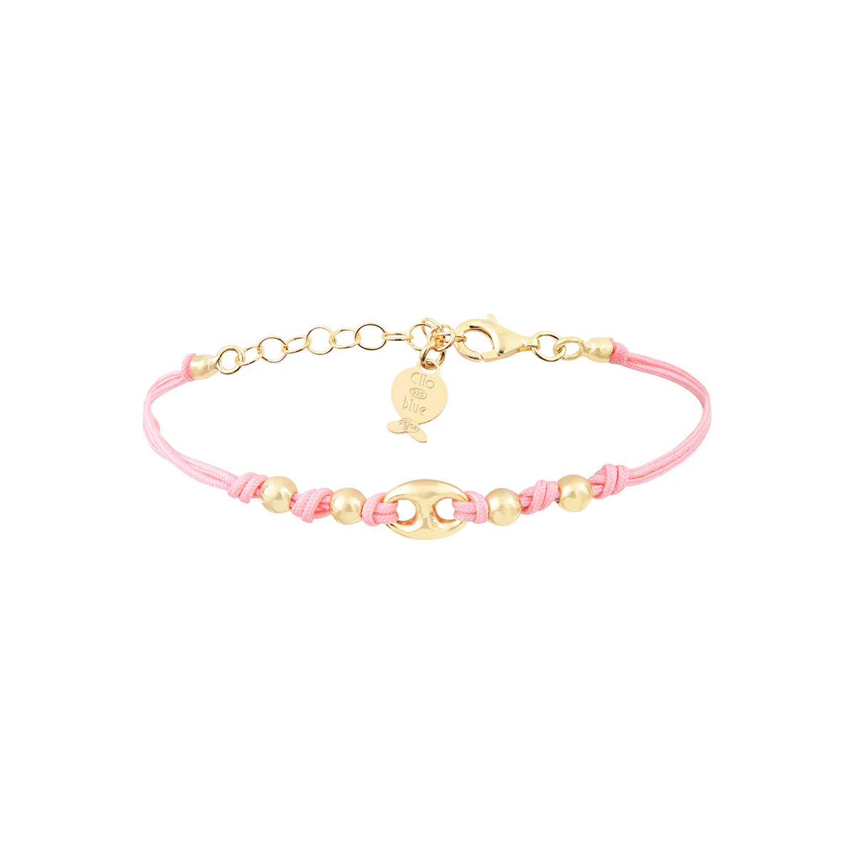 Bracelet Lien Grain de Café Doré – Image 6