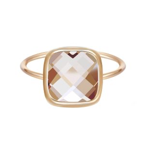 Bague femme dorée fantaisie
