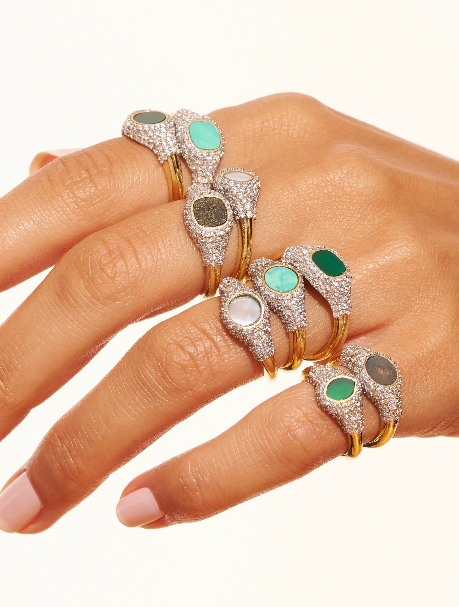 Bague Gigi - Labradorite – Image 3