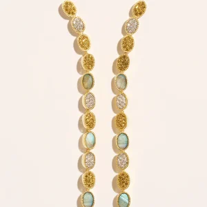Boucles d'oreilles Sinaï - Labradorite