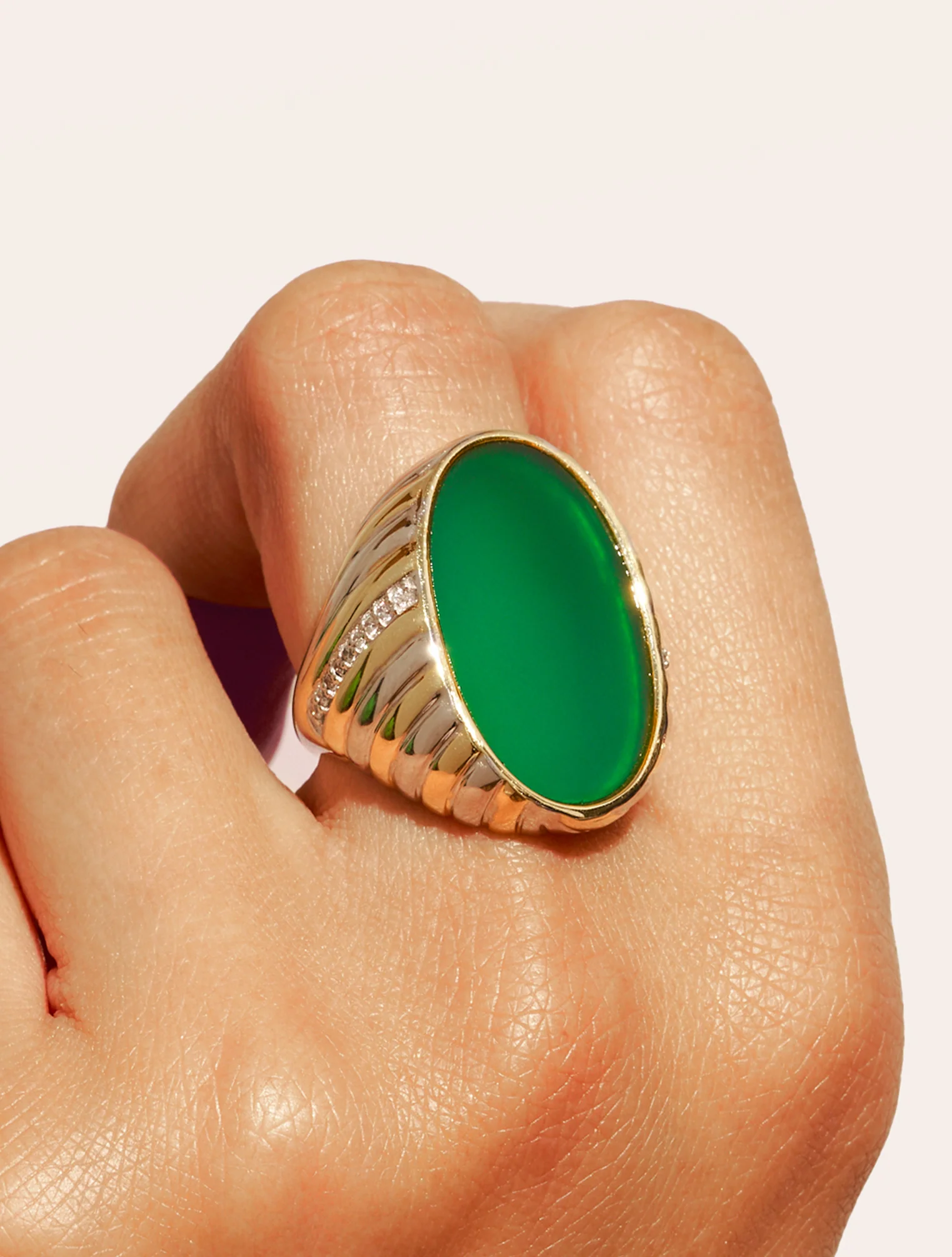 Bague Amara - Onyx Vert – Image 2