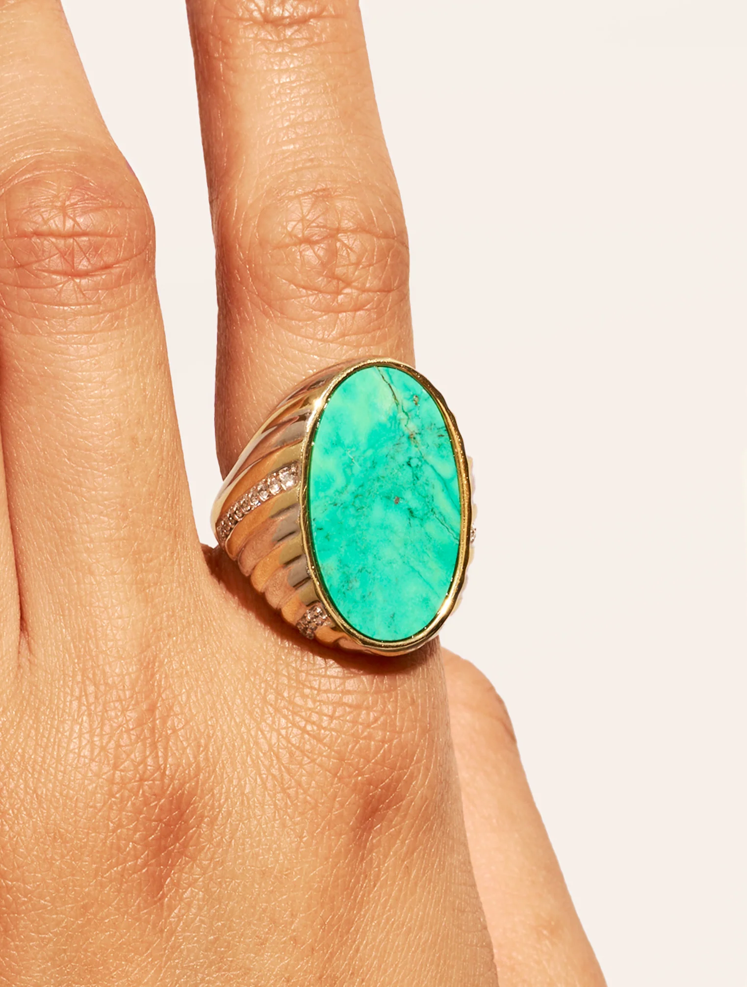 Bague Amara - Turquoise – Image 2