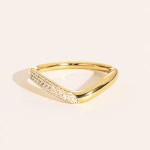 Bague Origine pavée de zircons