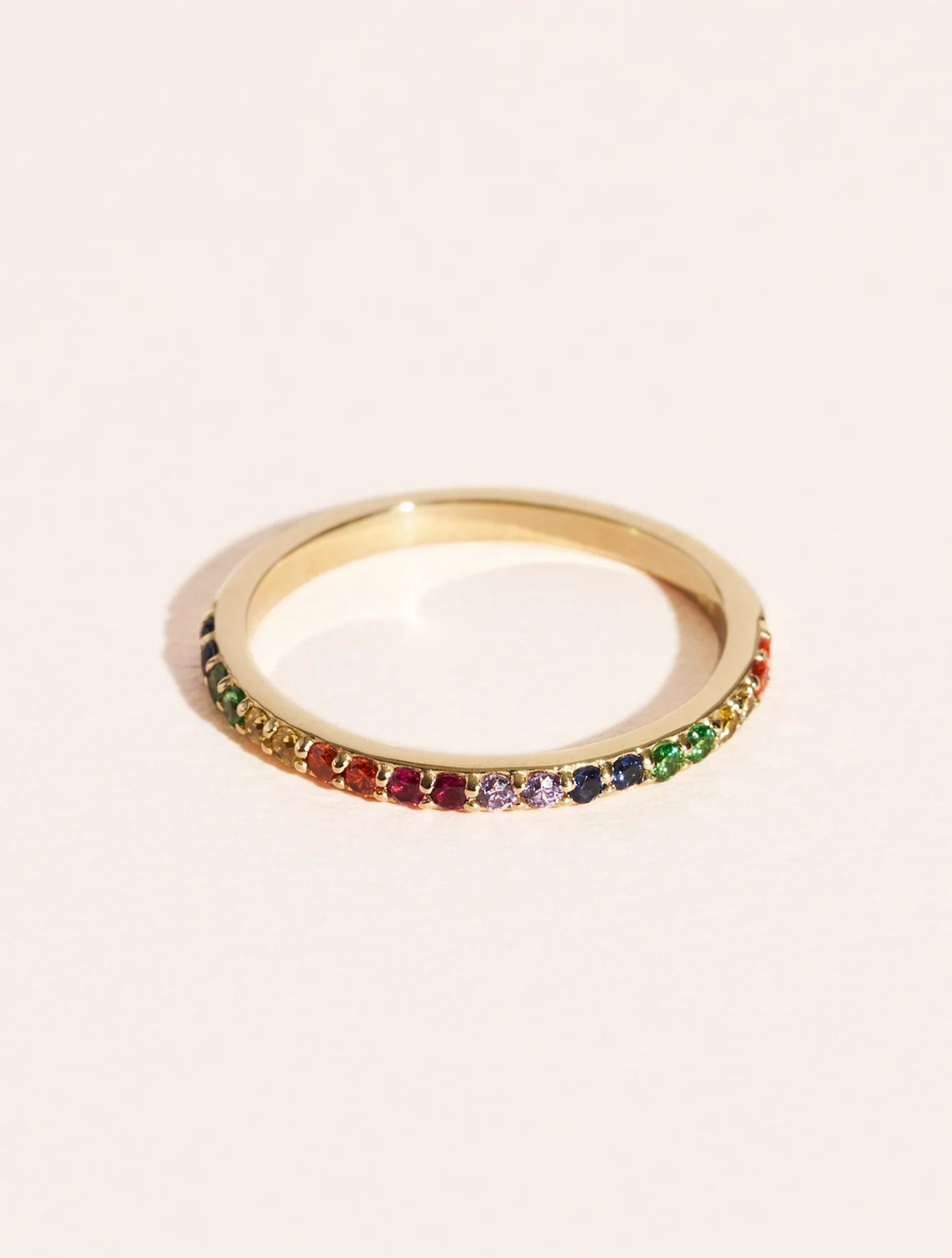 Bague Rheya - Zircons multicolors