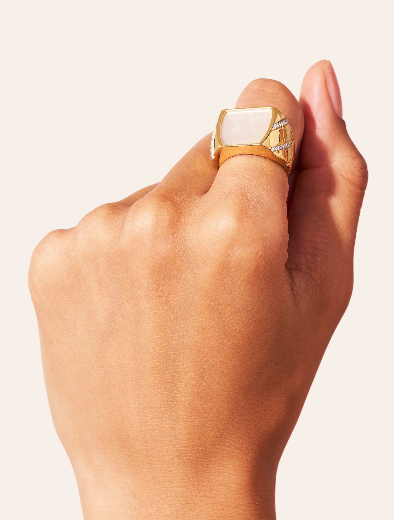 Bague Seema - Nacre – Image 2
