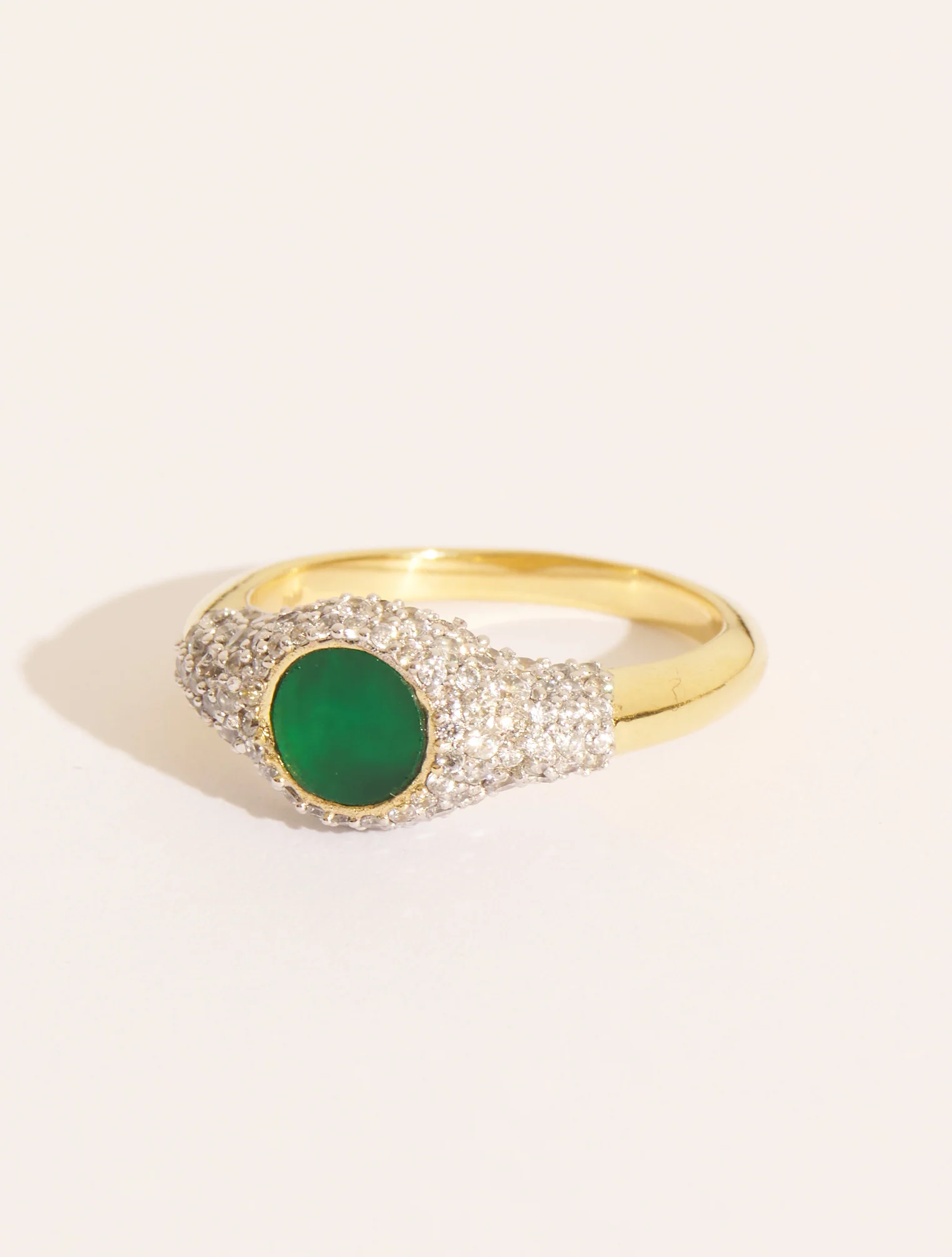 Bague Sunny - Onyx Vert