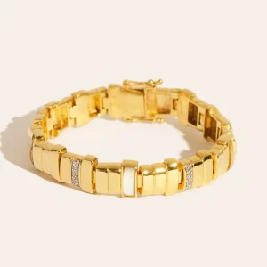 Bracelet Empreinte - Nacre