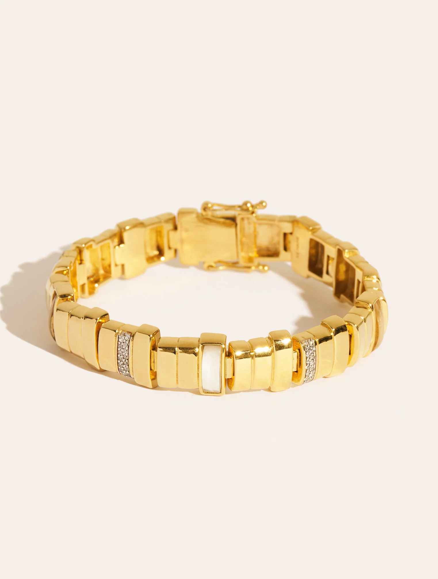 Bracelet Empreinte - Nacre