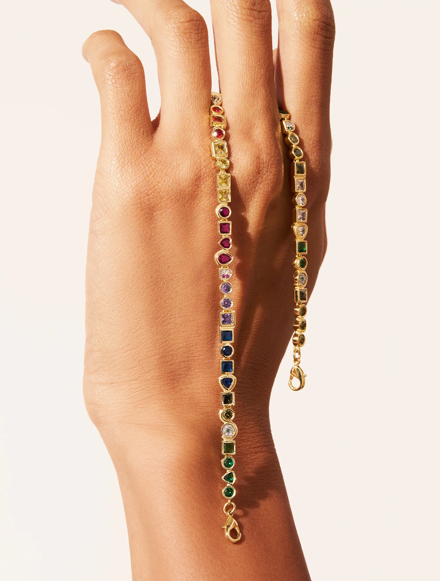 Bracelet Rivière - Zircons multicolores – Image 4