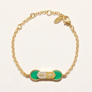 Bracelet Sinae - Onyx Vert