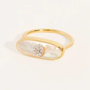 Bague Izy 2 - Nacre