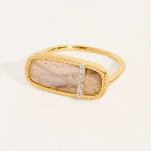 Bague Izy 3 - Labradorite