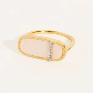 Bague Izy 3 - Nacre