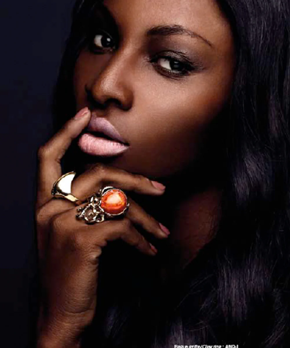 Bague Agate feu pieuvre en bronze - Bernard Delettrez – Image 2