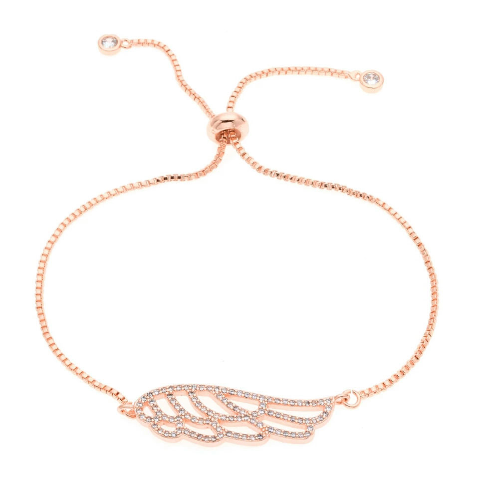 Bracelet de mariée ailes d’ ange