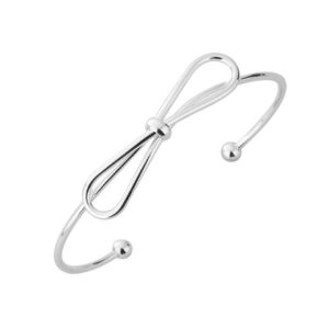 Bracelet noeud argent