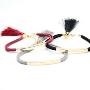 Bracelet femme cuir