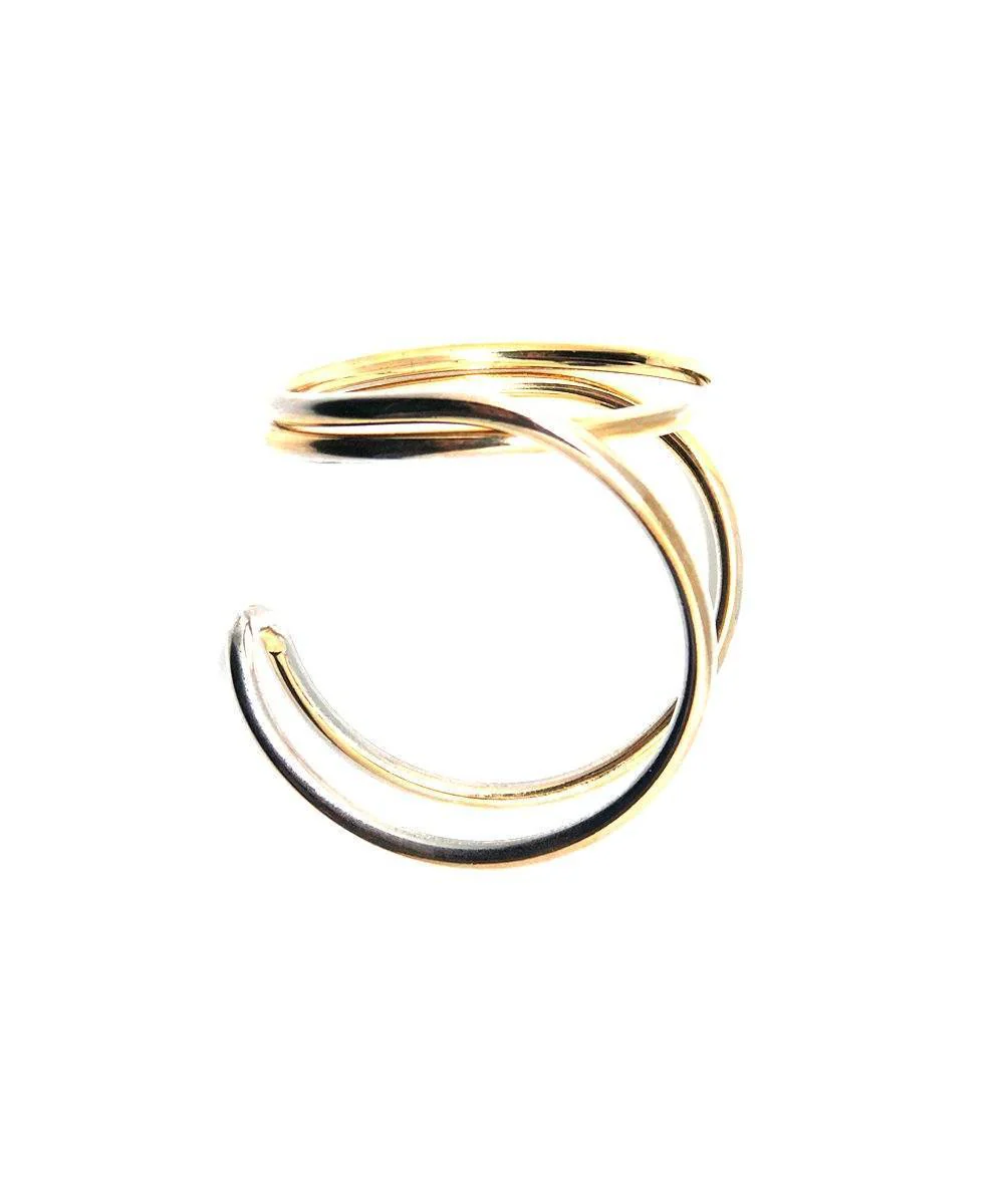 Bracelet manchette cercle - Editions LESSisRARE Bijoux – Image 3
