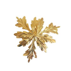 Broche Flocon Dorée