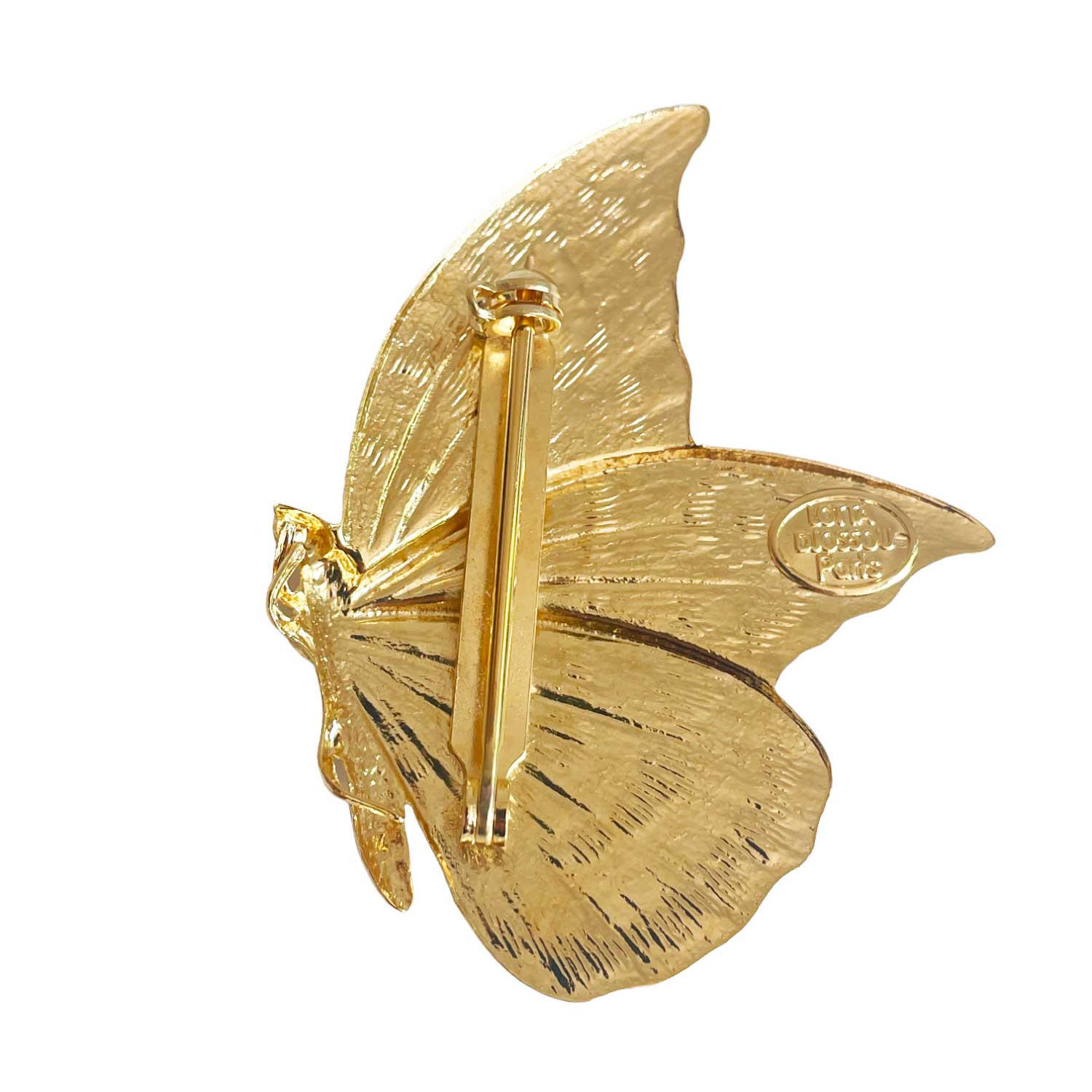 Broche Papillon Dorée – Image 3