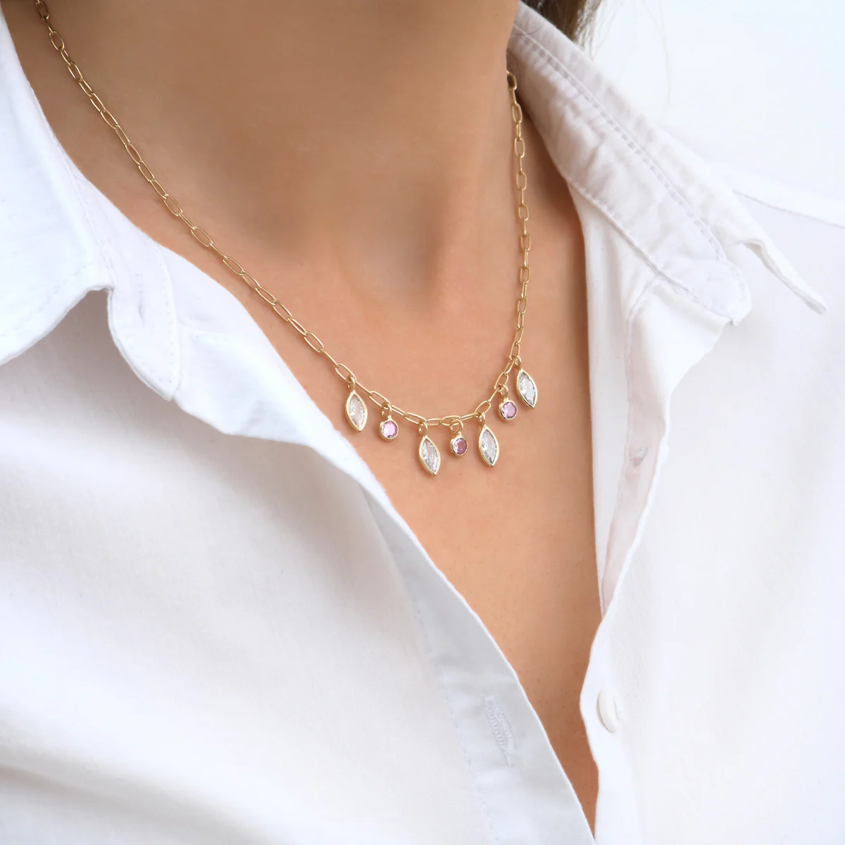 Collier Céleste Doré – Image 2