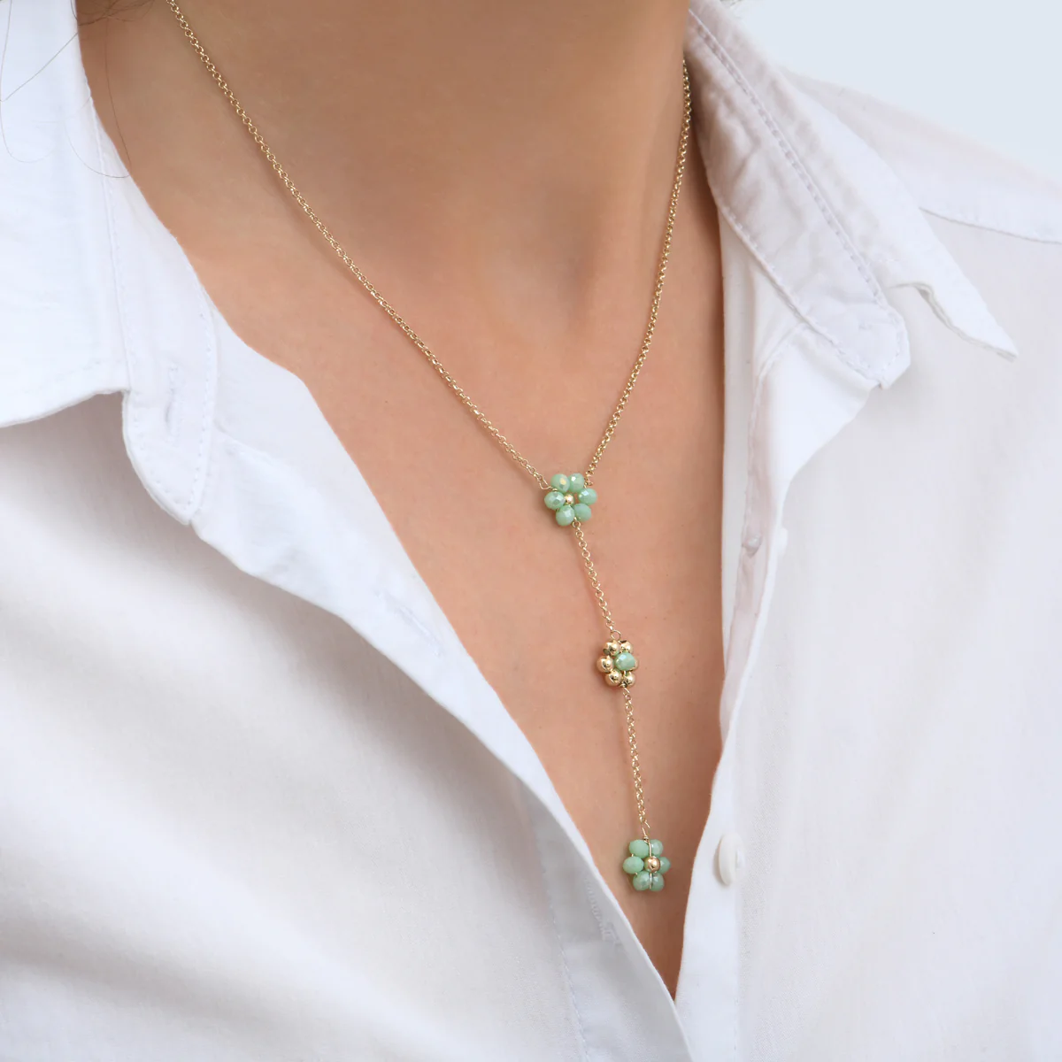 Collier Y Lilia Doré – Image 4