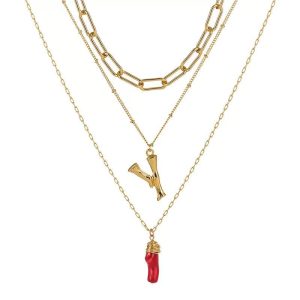Collier lettre