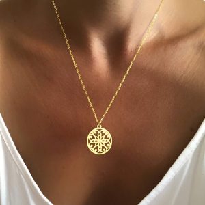 Collier médaille Ethnique