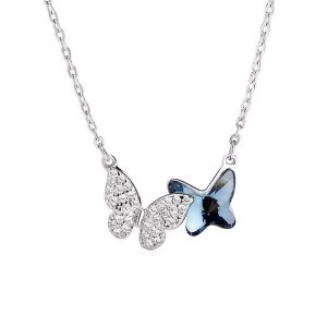 Collier papillon femme
