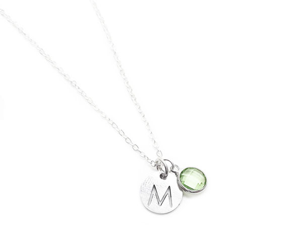 Collier femme personnalisé – médaille