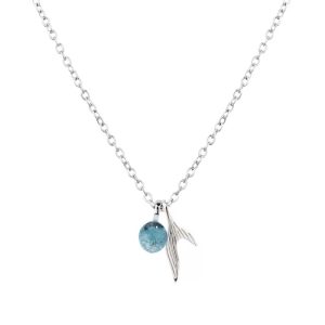 Collier sirène en argent