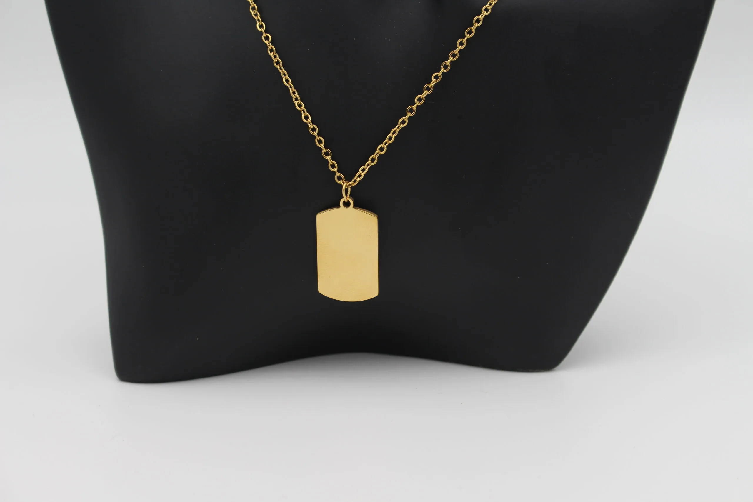 Gravure Collier Plaque Militaire (Taille Femme) – Image 2
