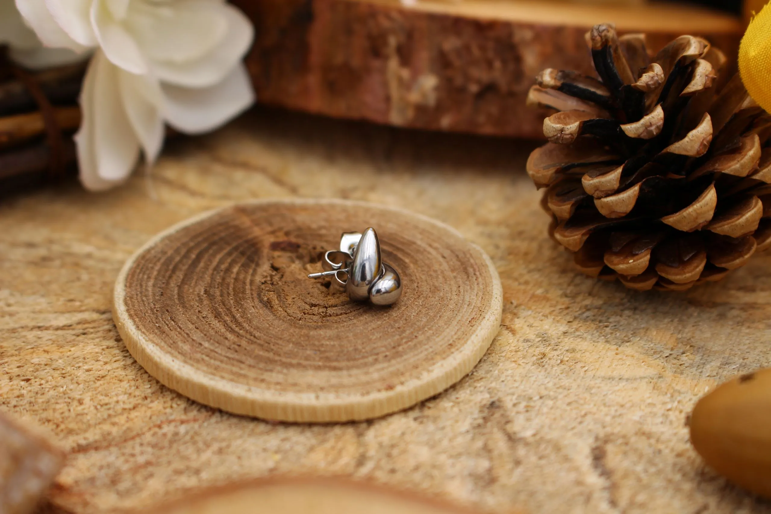 Boucles d’Oreilles Cataleya Mini – Image 4