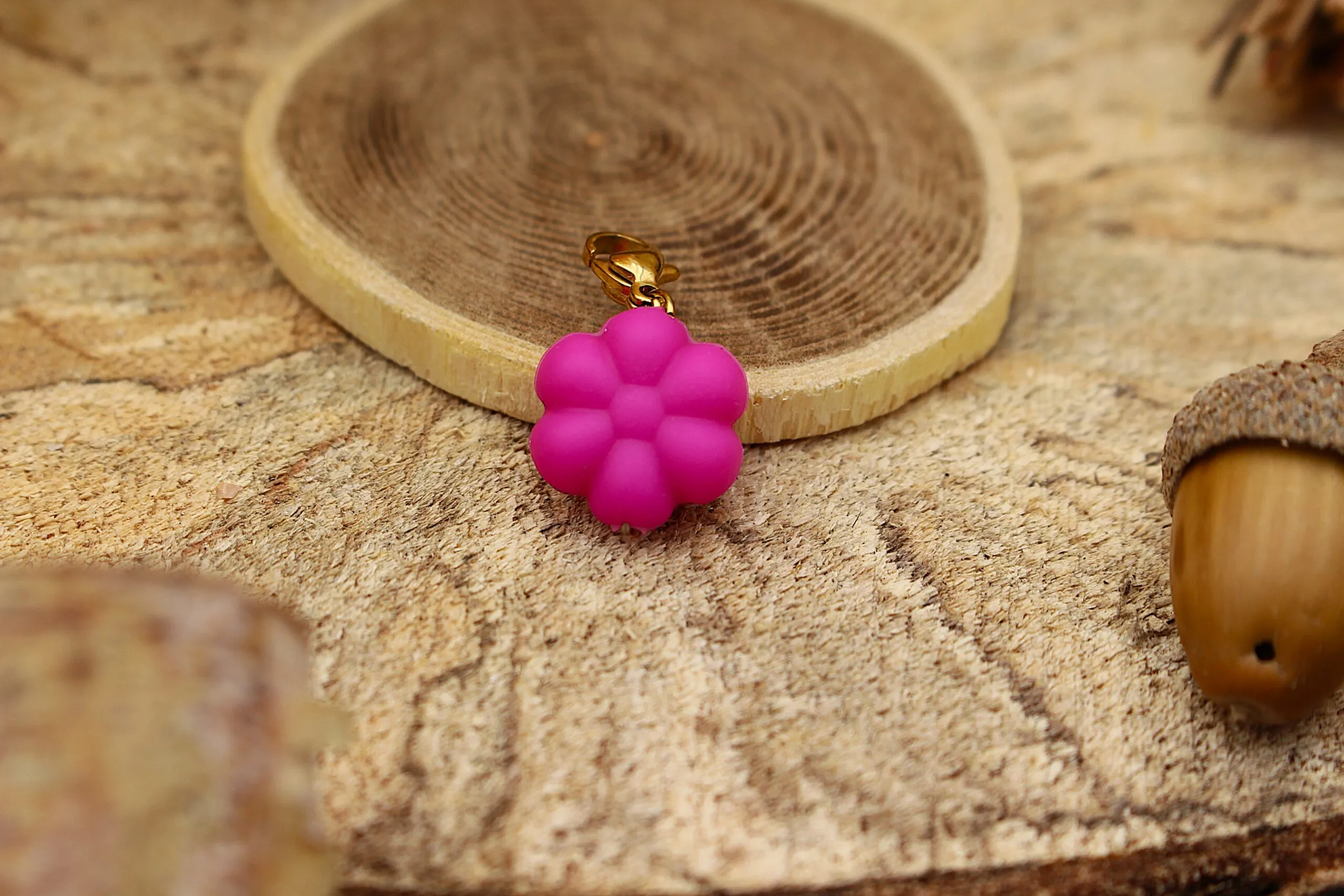 Charm Fleur Silicone