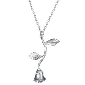 Collier fleur femme