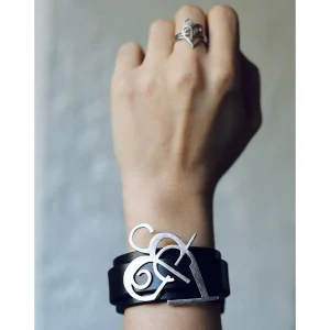Manchette Cuir Art Symbol