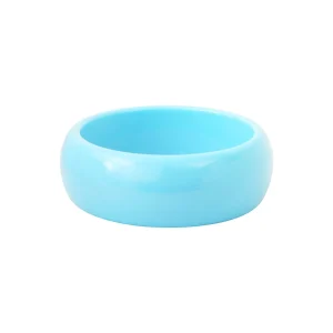 Bracelet acrylique bleu