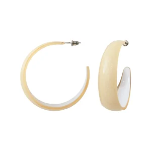 Boucles d'oreilles acier acrylique