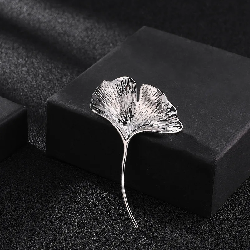 Broche Feuille de Ginkgo – Image 3