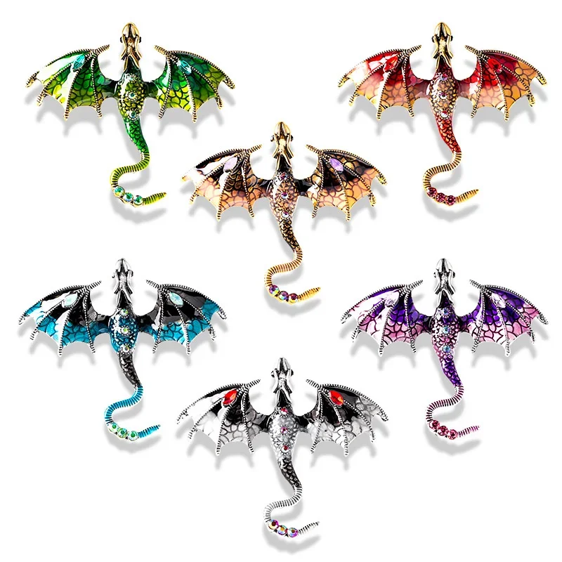 Broche Dragon Femme – Image 2
